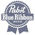 thumbnail image 2 of Junior's Pabst Small Pocket Blue Ribbon Logo  Graphic Tee White Medium, 2 of 3