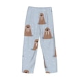 thumbnail image 6 of Balery Playful Walrus Wonders print Men's Pajama Pants,Ultra Lightweight Pjs,Lounge Pant-Medium, 6 of 9