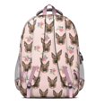 thumbnail image 3 of German Shepherd and Flowers Backpack for School,Cute School Bag,Schoolbag with Adjustable Shoulder Straps & Padded Back,16.9 Inch, 3 of 5