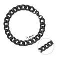thumbnail image 1 of Jiayiqi, pulsera de cadena para hombre de 3-11mm, brazalete de cadena de eslabones cubanos de acero inoxidable para hombres y mujeres, regalo de joyería de muñeca de moda Hiphop Tan Jianjun unisex, 1 of 2