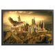 thumbnail image 5 of (SZX-C763-2) Hilo algodón ecológico para bordado 11CT 3 hebras tela blanca 50*35cm Kit la serie Academy at Dusk Cross Stitch Landscape, 5 of 8