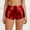 Wine, variant on HAIJIE Swim Shorts Women Relaxed Fit High Waist Casual Sport Shorts Women for Women Summer Daily Wear