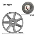 thumbnail image 1 of A-Type Triangle Belt Flywheel Pulley Motor Pulley for Air Compressors 265/300Mm 265 Type, 1 of 10
