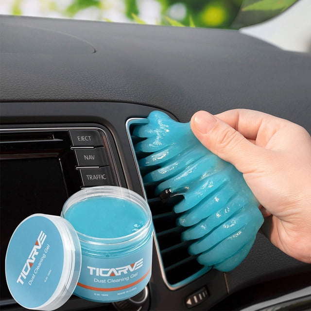 Gel limpiador TICARVE para detalles de automóviles, herramientas y polvo automotriz