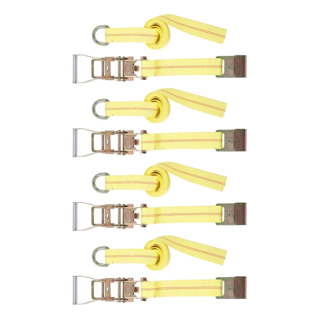 Car Tire Straps, Proof Coating 4PCS Tire Tie Down Straps Polyester Ribbon for Truck UTV SUV Pickups