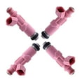 thumbnail image 3 of CCIYU Injectors, 12 Hole Fuel Injectors Set fit for 1999 2000 2001 2002 2003 2004 for Toyota Tacoma 1998 1999 2000 for Toyota 4Runner 2.7L 23250-75080 Injector,4 Pieces, 3 of 5