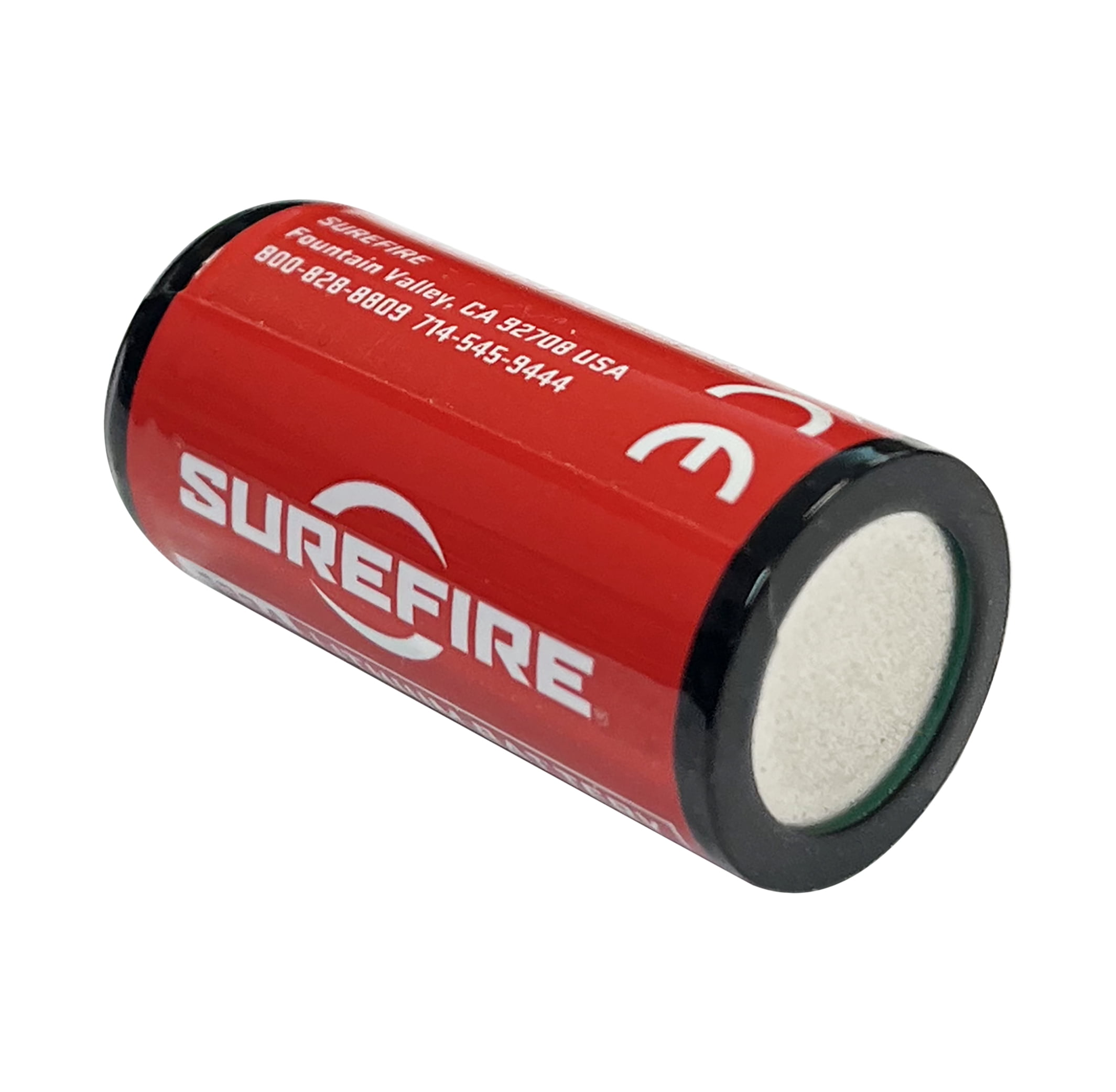 (3 pack) SureFire CR123A Lithium Battery, 3V with 10-Year Shelf-life. High Performance Lithium Battery, 2 Pack