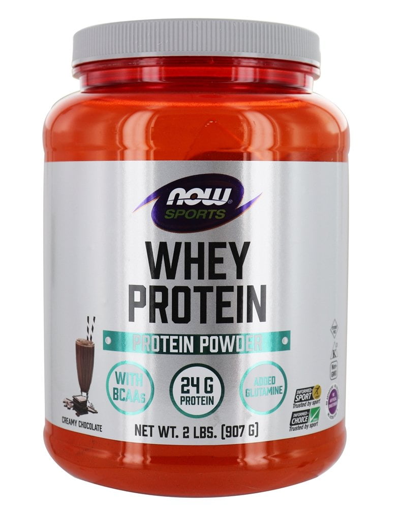 NOW Foods - NOW Sports Whey Protein Powder Creamy Chocolate - 2 lbs ...