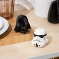 thumbnail image 2 of Juego de Salero y Pimentero Star Wars Disney Blanco y Negro con Stormtrooper y Darth Vader para Deco, 2 of 3