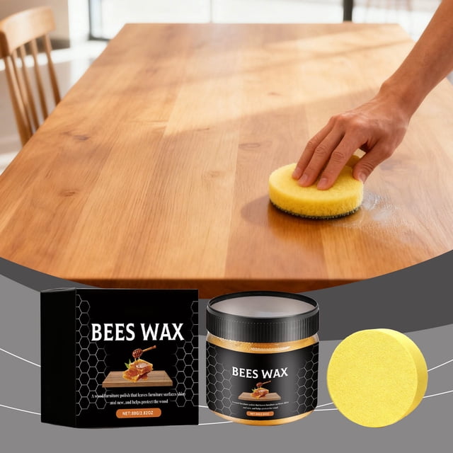 Wood Care Wax Natural Maintenance Wax For Wood Floors Cleaning Maintenance And Polishing.
