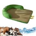 thumbnail image 5 of Pad Suitable For Dogs And Cats Pet Semi Circular Pad Cooler With Handle Detachable And Washable Indoor Cat Bed For Cats, 5 of 5