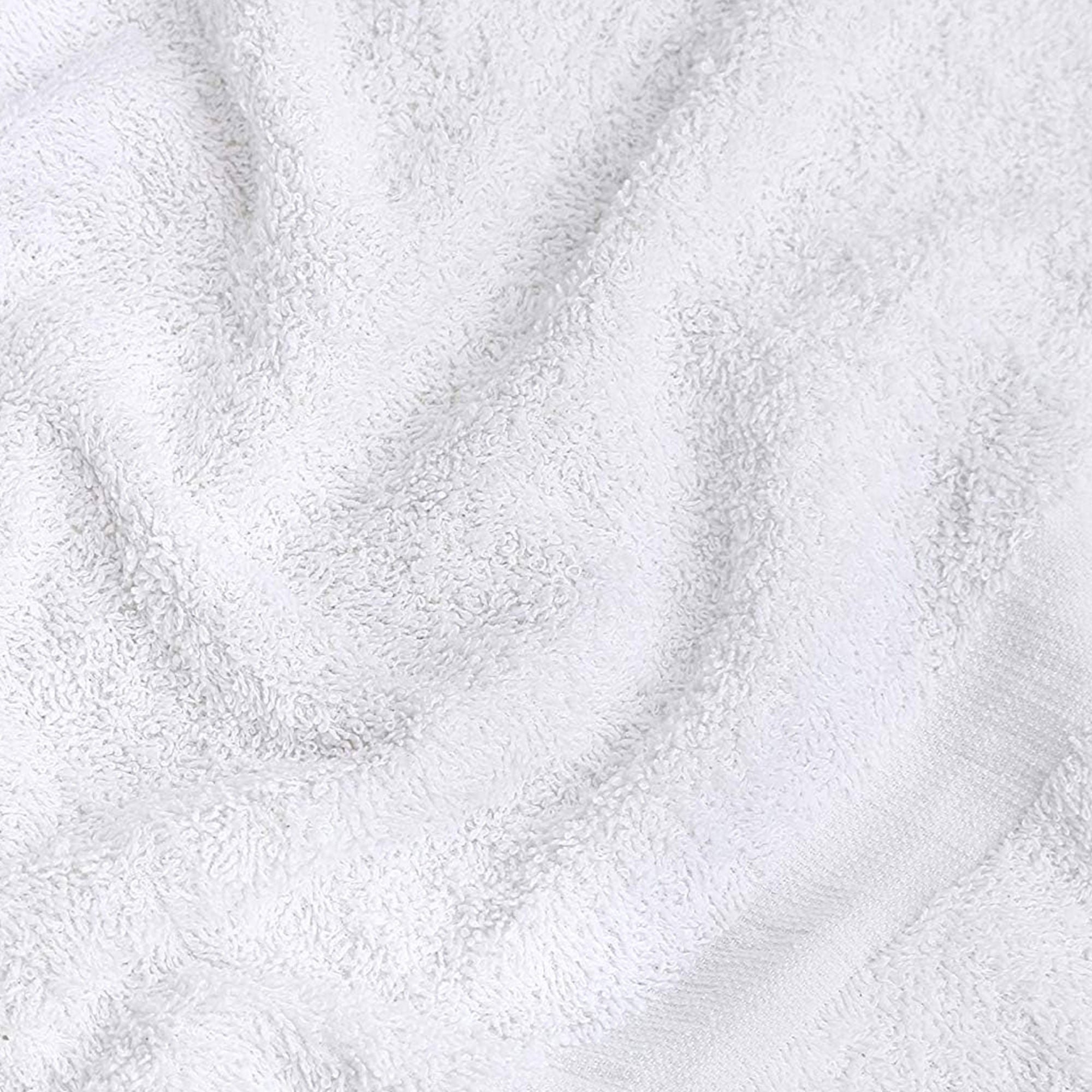 GOLD TEXTILES 120 Pack White Bulk Bath Towels 22x44 Inch Cotton Blend Lightweight Quick Drying Easy Care