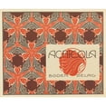 thumbnail image 2 of Koloman Moser 23x20 Gold Ornate Framed and Double Matted Museum Art Print Titled - Acricola Bodenbelag (Acricola Floor Covering) (1901), 2 of 4