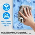 PcEoTllar Dog Cooling Mat, Ice Cooling Pad for Dogs and Cats, Water