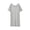 Gray, variant on Women's Cross Back Nightgowns Loose Fit Sleep Shirt Casual Summer Lounge Loose Comfy Sleepdress