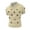 Beige, variant on Polo Shirts for Men Short Sleeve Knit Horse Racing Printed Comfort Collared Top Casual Business Golf Shirts for Men Beige L