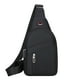 thumbnail image 2 of Bolso de pecho informal para hombre | Bandolera cruzada de gran capacidad | Bolso de hombro multifuncional impermeable para viajes, trabajo y actividades al aire libre, 2 of 5
