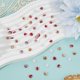 thumbnail image 3 of 1 caja de 200 cabujones de rosas 3D, flores talladas, degradado luminoso, para manicura de uñas, cabujones sueltos con parte trasera plana, a granel, 3 of 7