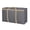 Gray#4, variant on Large Reinforced Fabric Moving Storage Bag Easy to Clean Waterproof for Home Clothing Quilt Storage,43.30*13.77*23.62 in Blue,1 Bag