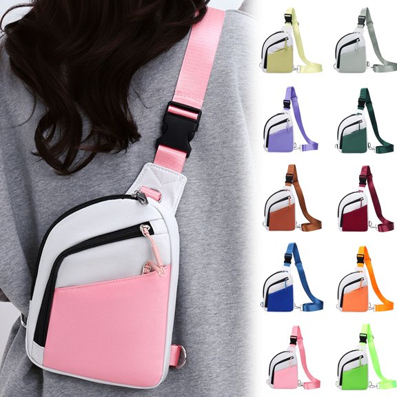 ibiyuan Crossbody Purses For Women Slim Compact Waterproof Crossbody Shoulder Bag Unisex, Travel Passport Carry Purse for Trips Everyday Use