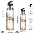 thumbnail image 2 of Yayeee 20oz Insulated Water Bottle Double Wall Stainless Steel with Flip Straw Lid, Cute Halloween Pumpkins, 2 of 7