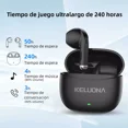 thumbnail image 4 of Audífonos In-ear Inalámbricos Keluona KT10 Bluetooth V5.4 Color Negro, 4 of 8