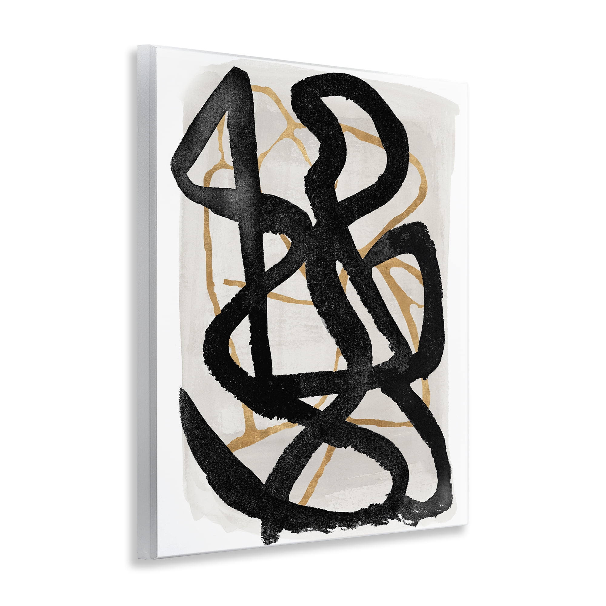 Stupell Industries Hindsight Black & Beige Wall Plaque Art, design by Lucille Price