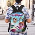 thumbnail image 6 of Super Kitties Backpack Bookbag Casual Daypack Travel Backpacks for Work Hiking Camping, 6 of 7