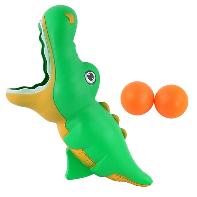 Dibujos Animados de Dinosaurios , Juguete de Tiro, Animal Popper, Juguete para Interiores Y Exteriores, de Cumpleaños para Niños CUTICAT Juguete de tiro de pelota de dibujos animados
