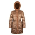 thumbnail image 1 of DVF Diane Von Furstenberg Women's Faux Fur Reversible Puffer Coat Jacket (L), 1 of 2