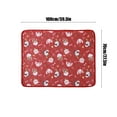 thumbnail image 3 of Christmas Tree Floor Mats for Home Kitchen Bathroom, Thickened Encryption Design, Non-Slip Mat, 60x40cm Size for Decor, 3 of 6