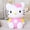Hello kitty B, variant on HuangShi Sanrio Kawaii Hello Kitty Piggy Bank Anime Creative Children Vinyl Anti-fall Money Box Cute Household Ornament Student Gift