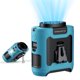 thumbnail image 1 of Ventilador portátil PlanCiti con clip para cintura, 10000 mAh, con linterna, azul, 1 of 7