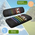 thumbnail image 6 of FUIALDOLG Universal Golf Cart Seat Covers Ezgo LGBT Pride Flag Print Dress UP Older Breathable Golf Cart Front Seat Cover Fit Like a Glove, Easy to Install, Washable, 6 of 8