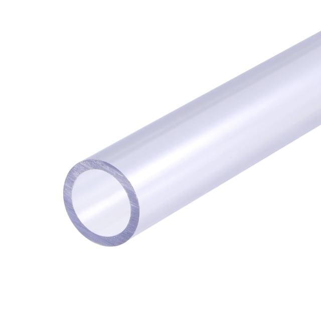 Unique Bargains 15mm ID x 20mm OD 0.5m Clear PVC Pipe Rigid Water Pipe