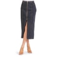 thumbnail image 4 of Falda de mezclilla con cierre Roman Fashion/ Juvenil, 4025 (Mezclilla tono escuro) gris oscuro G, 4 of 4