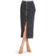 thumbnail image 4 of Falda de mezclilla con cierre Roman Fashion/ Juvenil, 4025 (Mezclilla tono escuro) gris oscuro CH, 4 of 4