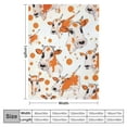 thumbnail image 4 of ARISTURING Cow Blanket-Cute Cow Gift for Boys Girls, Cow Lovers-Adorable Cow Pattern Throw-Super Soft Lightweight and Warm Used for Sofa Bed Camping, 4 of 6