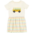 thumbnail image 3 of Inktastic School Bus Girls Toddler Dress, 3 of 5