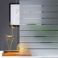 thumbnail image 7 of Window Privacy Film Stripe Patterns Window Frosting Film UV Blocking Window Sticker for DIY Making, 7 of 7