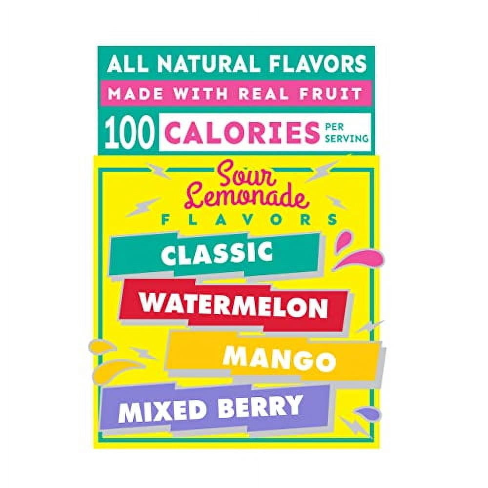 AriZona Sour Lemonade Fruit Snacks - NEW - Gluten Free Snacks ,5 Ounce Individual Bags (Pack of 12)