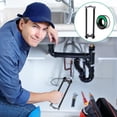 thumbnail image 5 of Multifunctional Sink Wrench, 2026 New metal Sink Wrench Faucet Tool Plumbing Tool with Adhesive Bandage, Under Basin Sink Faucet Wrench Tight Spaces for Kitchen and Bathroom D+E, 5 of 5