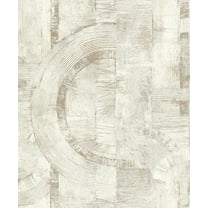 Advantage Abe Bone Geo Wallpaper, 20.9-in by 33-ft, 57.48 sq. ft.
