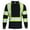 Black, variant on JORESTECH Hi-Vis Long Sleeve Safety Polo Shirt, ANSI Class 3 (Yellow/Black, XL)