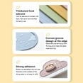 thumbnail image 2 of Mantel Individual de Silicona Wosthever con Aislamiento Térmico a Prueba de Fugas Amarillo, 2 of 6