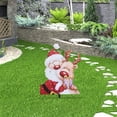 thumbnail image 2 of Christmas Outdoor Decoration Metal Silhouette Plug-In In Outdoor Garden Decoration, 2 of 6