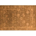 thumbnail image 1 of Ahgly Company Indoor Rectangle Oriental Orange Industrial Area Rugs, 4' x 6', 1 of 4