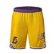 thumbnail image 1 of Short FexPro México NBA Talla EG Deportivo Los Angeles Lakers Amarillo, 1 of 4