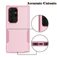 thumbnail image 4 of For Samsung Galaxy S23 / S23 Ultra Case, 2 in 1 PC Phone Case for Galaxy S23 Ultra 2022 Case, Njjex Rubber & Rugged Shockproof Full Body Protection Case Cover - Pink, 4 of 6