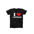 thumbnail image 1 of i Love Latinas T-Shirt, unisex Graphic Tee, Funny Latina T-Shirt, Latina Lover Gift, Latina Pride Tee, Hispanic Shirt, Birthday Gift For Him, 1 of 6